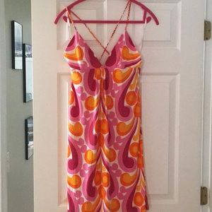 Summer dress cutest ever, multi color , adorable on. New with tags